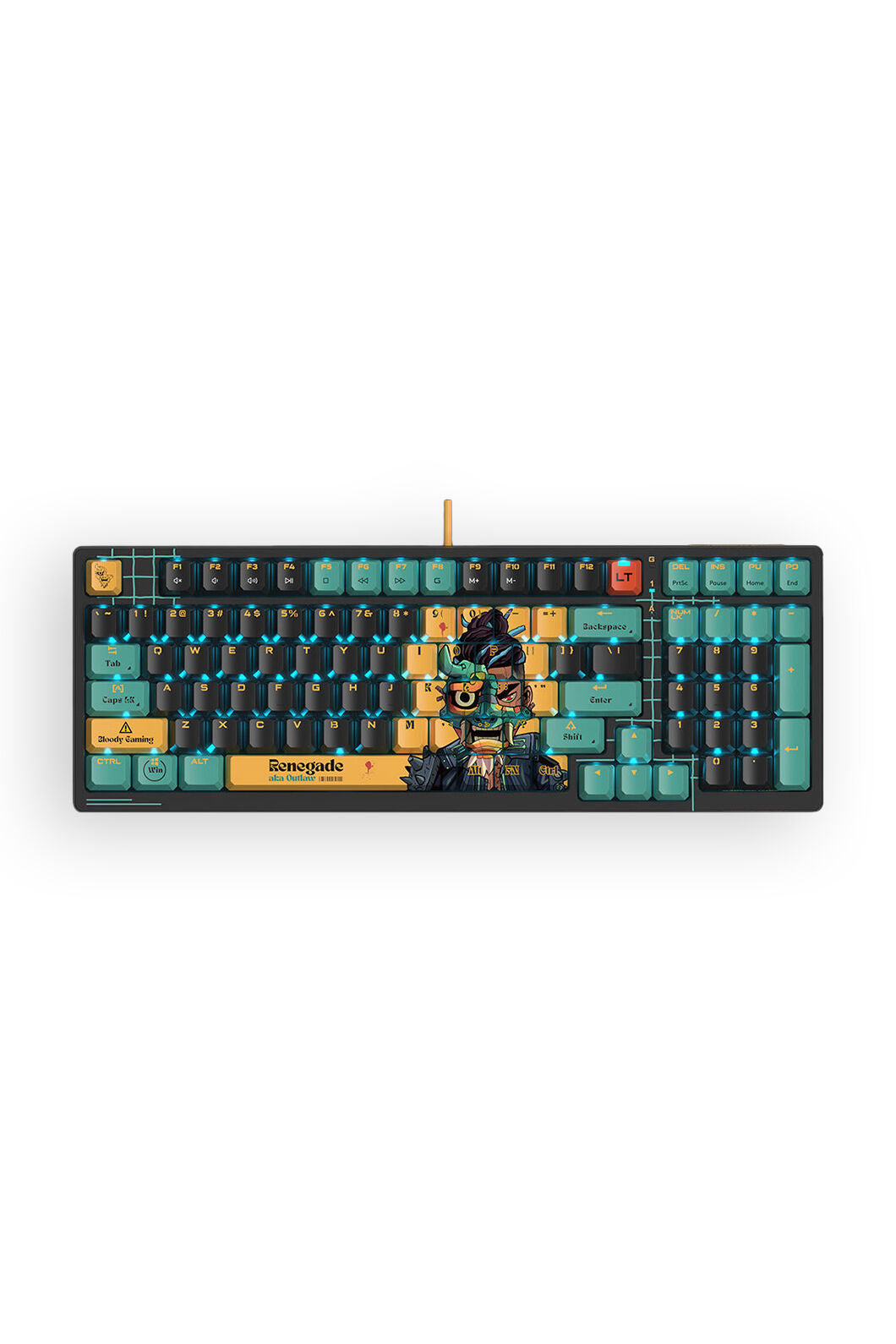 Bloody AT98 Renegade 98 Keys Optical Switch Adjustable Actuation
