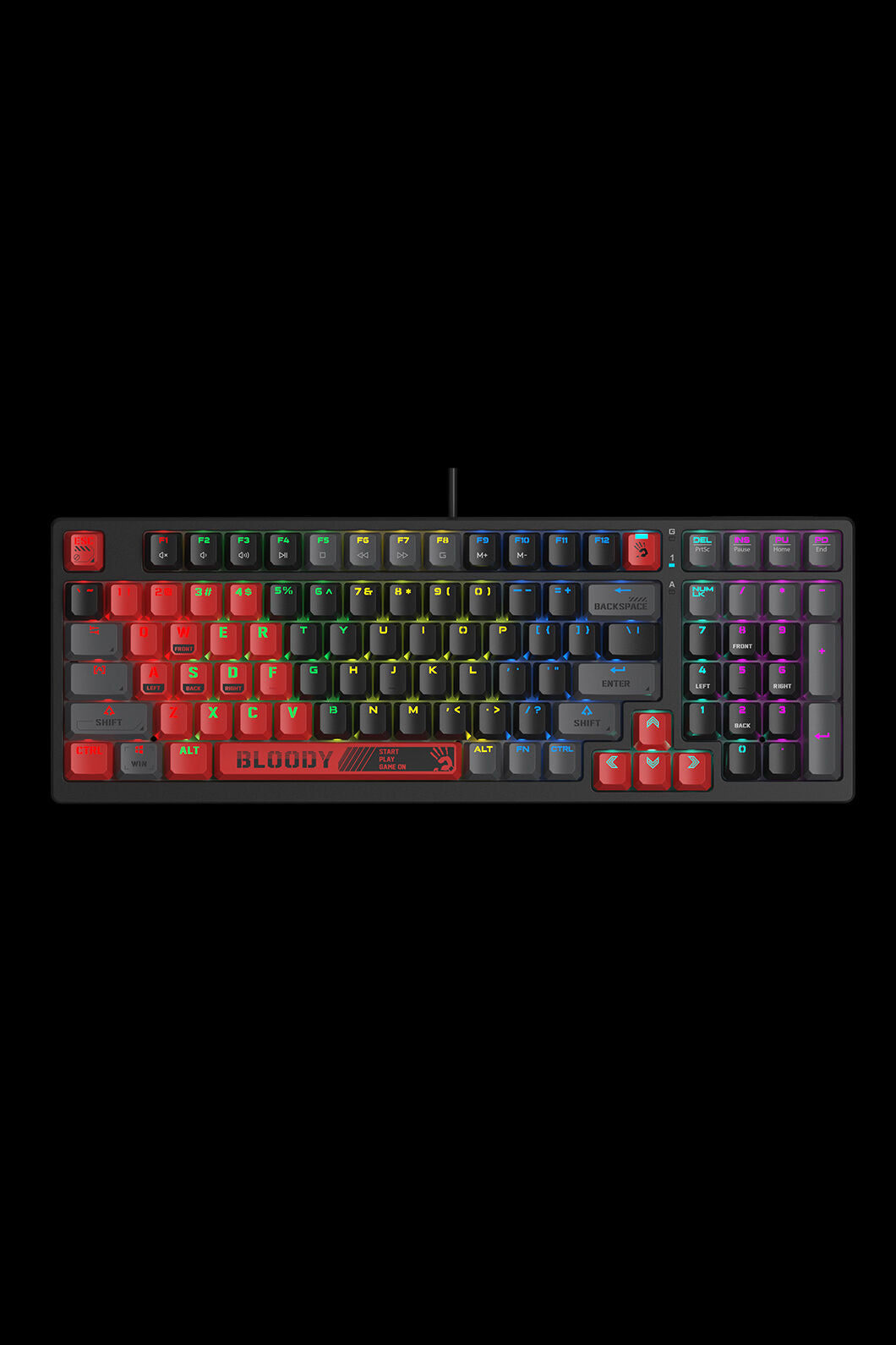 BLOODY - S98 BLMS Mechanical KB 80% - sports-red