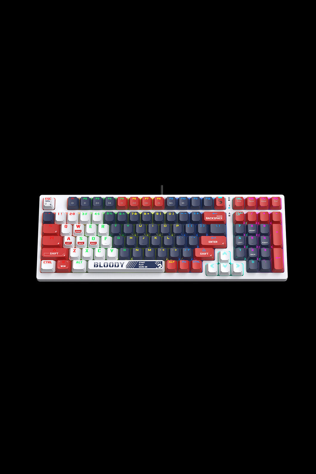 BLOODY - S98 BLMS Mechanical KB 80% - sports-navy