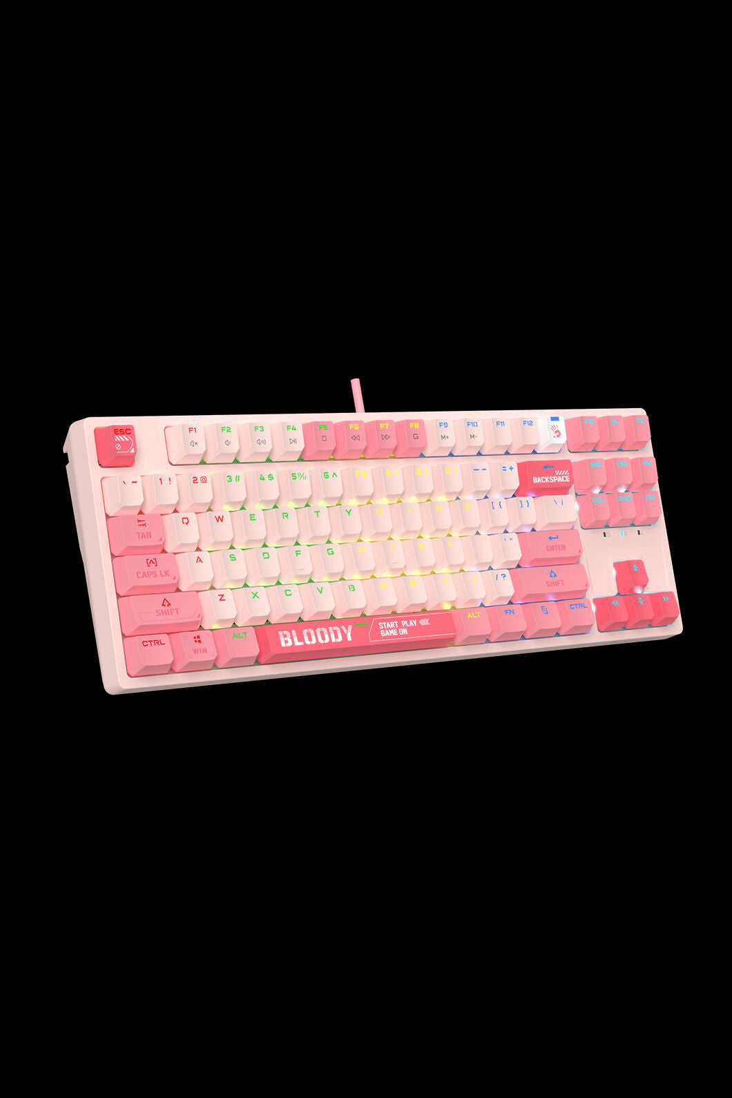 BLOODY - S87 BLMS Mechanical KB 75% - energy-pink