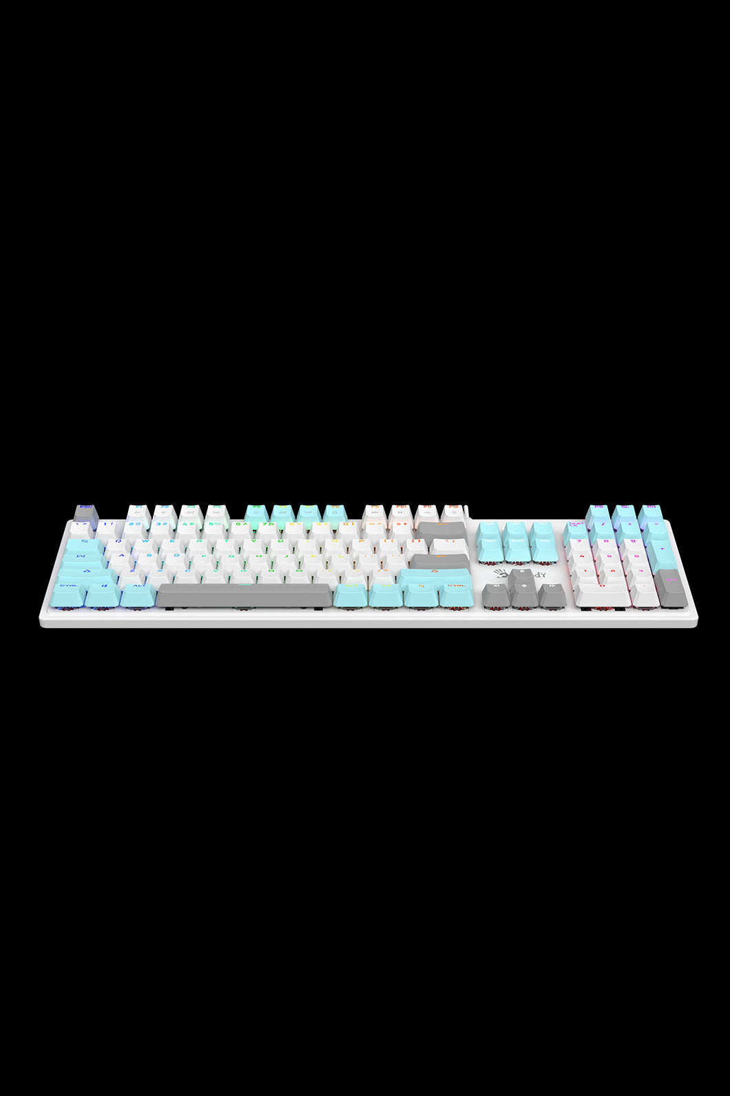 BLOODY - S520N BLMS Red Mechanical KB - icy-white