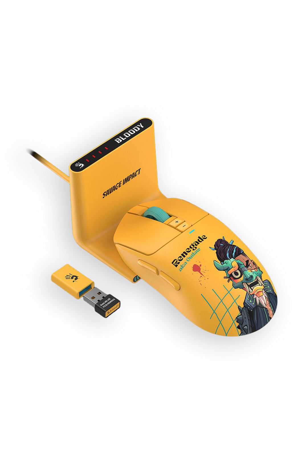 Bloody R72 Ultra Duo Renegade Sunset Full Size RapidSnap Wireless