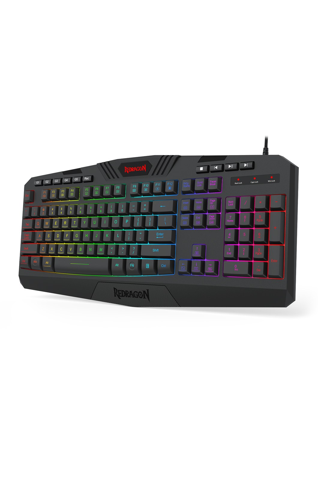 REDRAGON - S101-BA-3 4 in 1 Combo - black