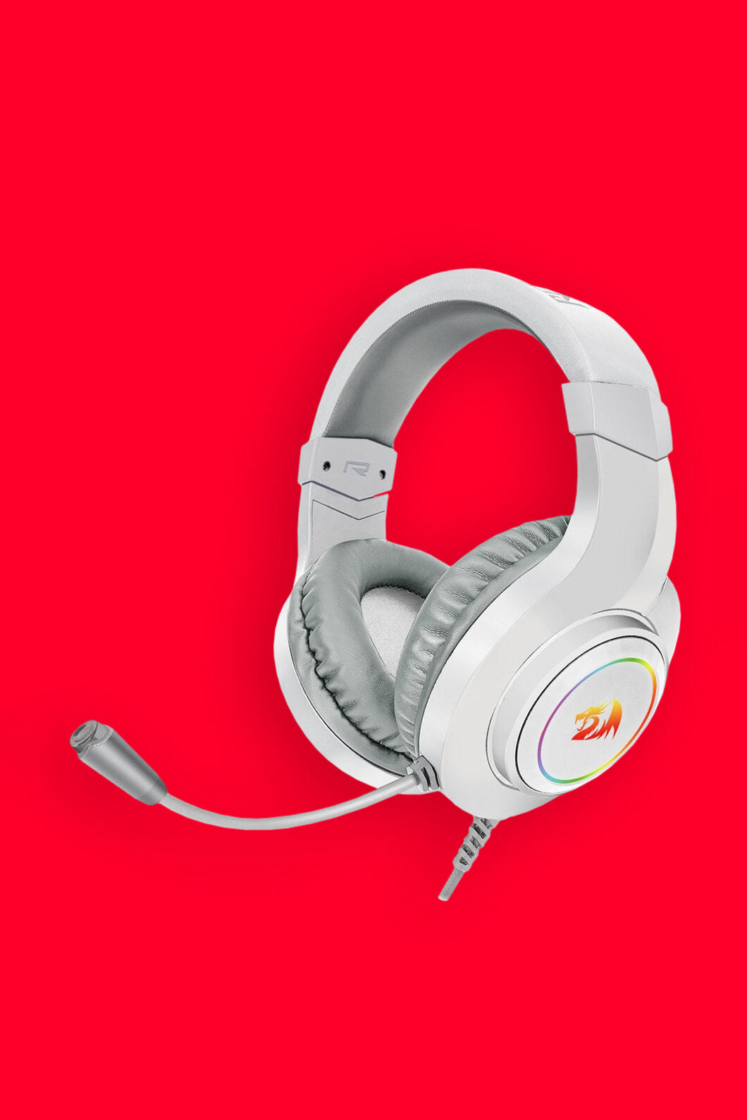 REDRAGON - H260W Hylas Standard Headset - white