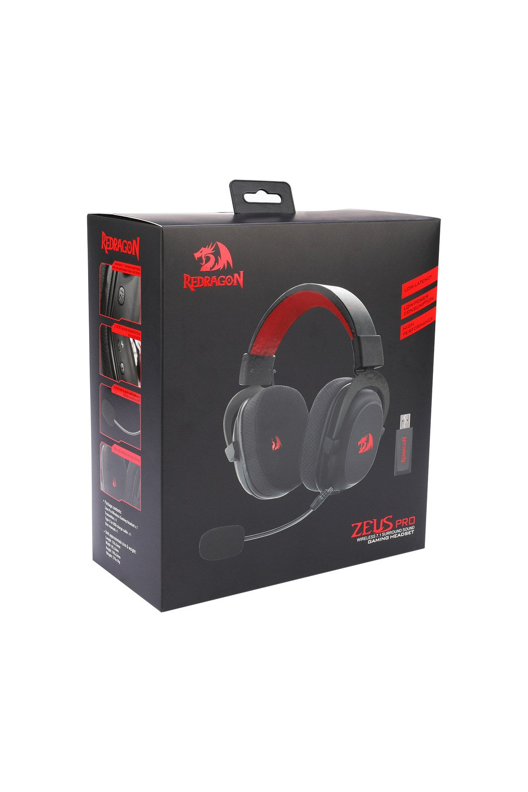 REDRAGON - H510RGB-PRO Zeus Pro Headset - black