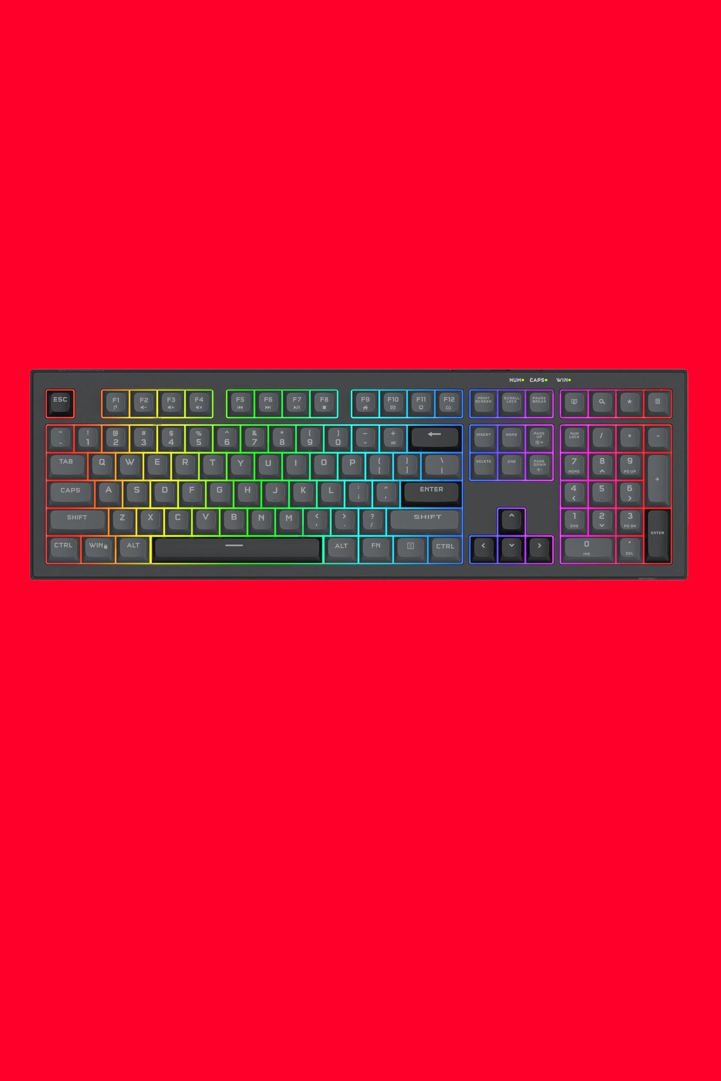 K518GB-RGB Crux 108K Keyboard
