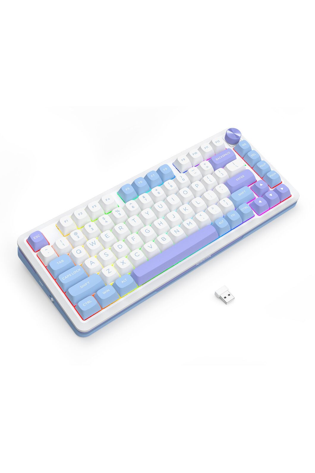 REDRAGON - K681WBP-RGB-PRO Cyrus 75% KB - beige