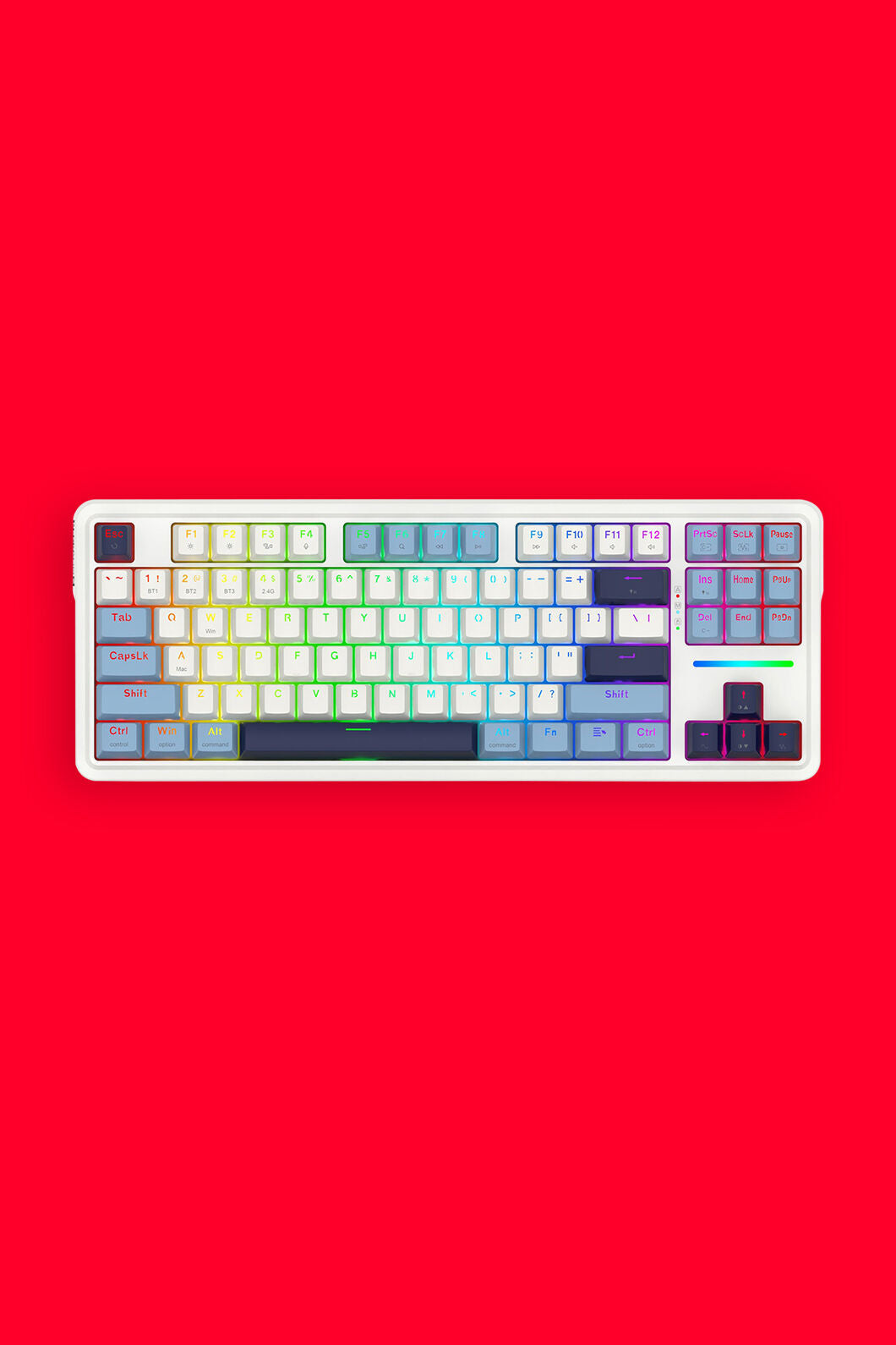 REDRAGON - K728WBB-RGB-PRO AntoniumPro KB - white