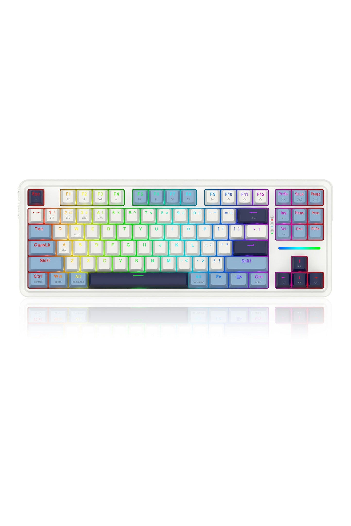 REDRAGON - K728WBB-RGB-PRO AntoniumPro KB - white