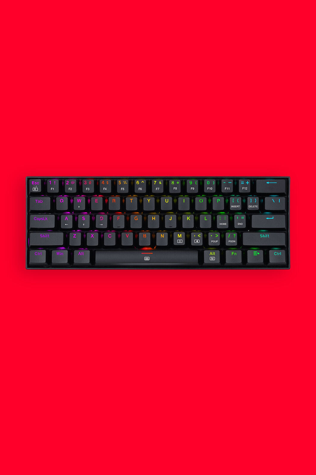REDRAGON - K630RGB Dragonborn 65% KB - black