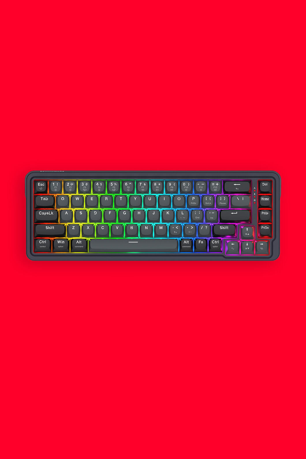 REDRAGON - K709GB-RGB-M 68% UltraMag KB - black