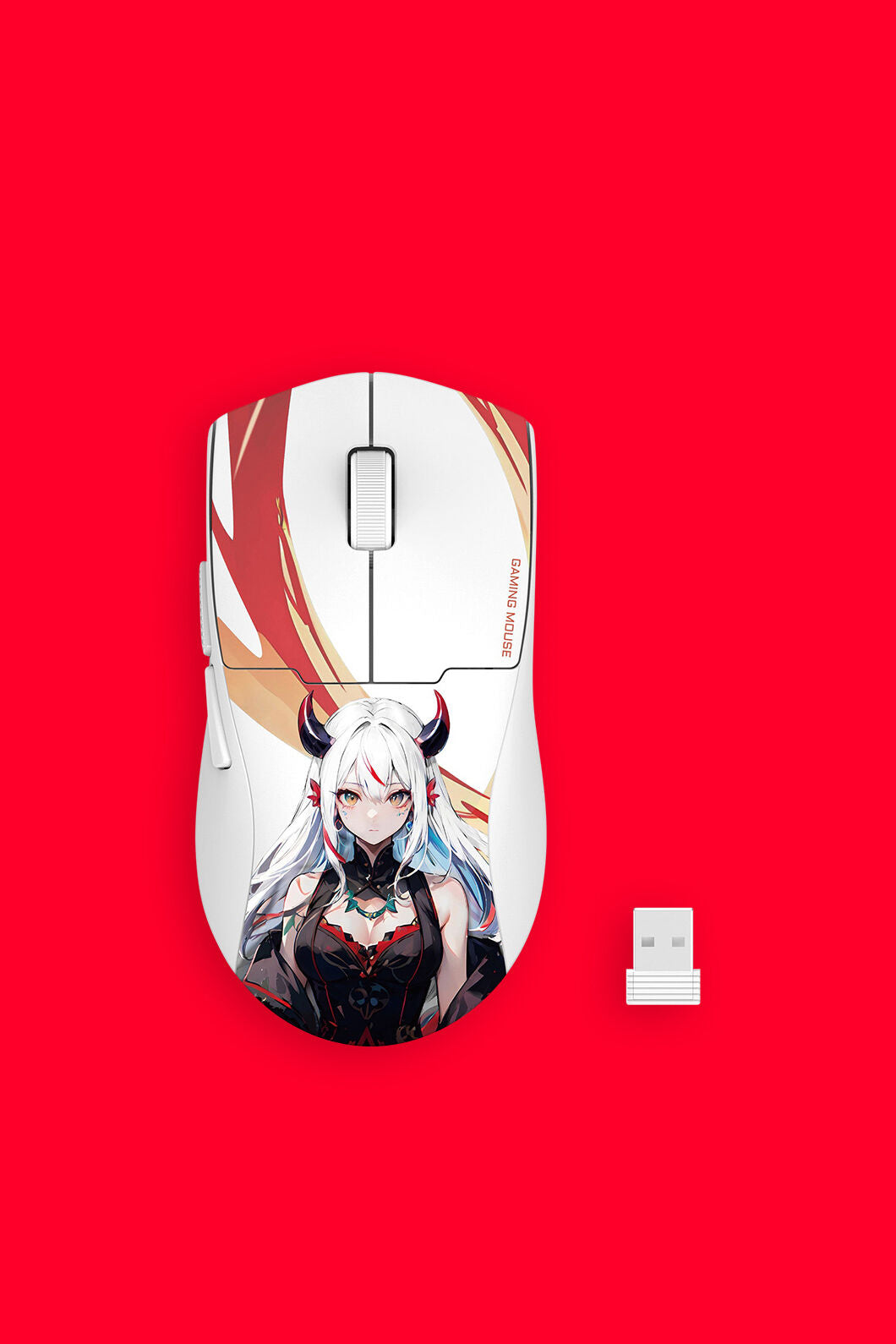 REDRAGON - M918AKG-PRO K1ng Max Mouse - white