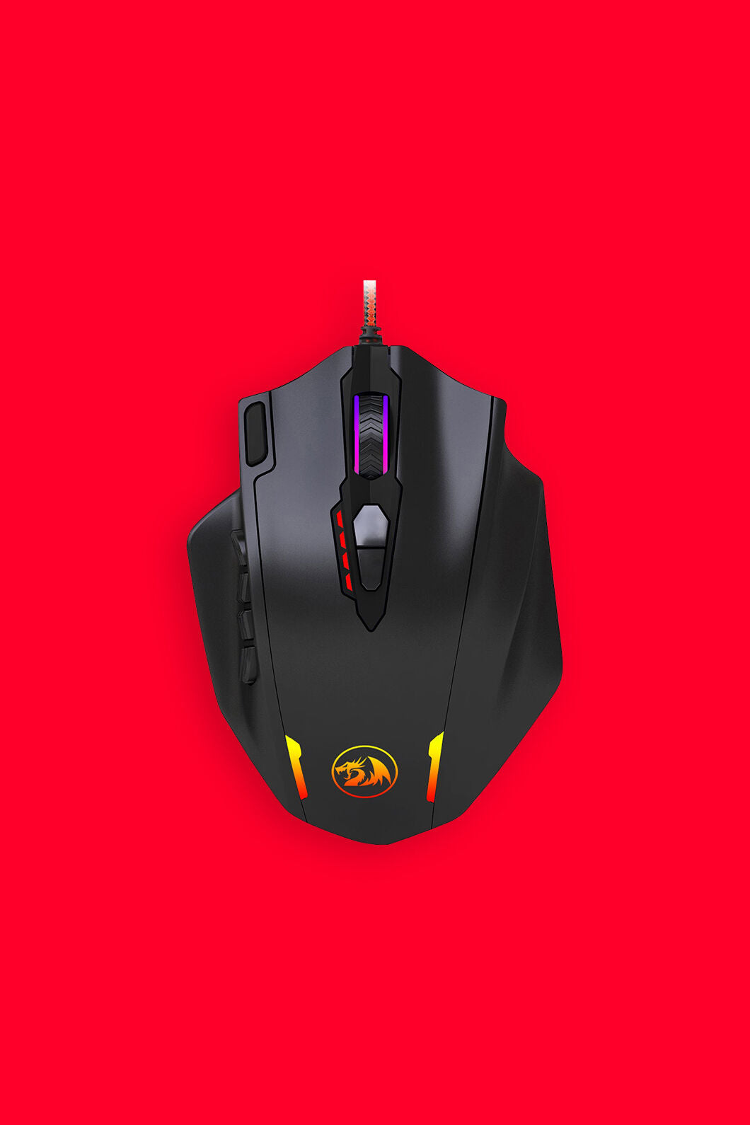 REDRAGON - M908 Impact MMO Mouse - black