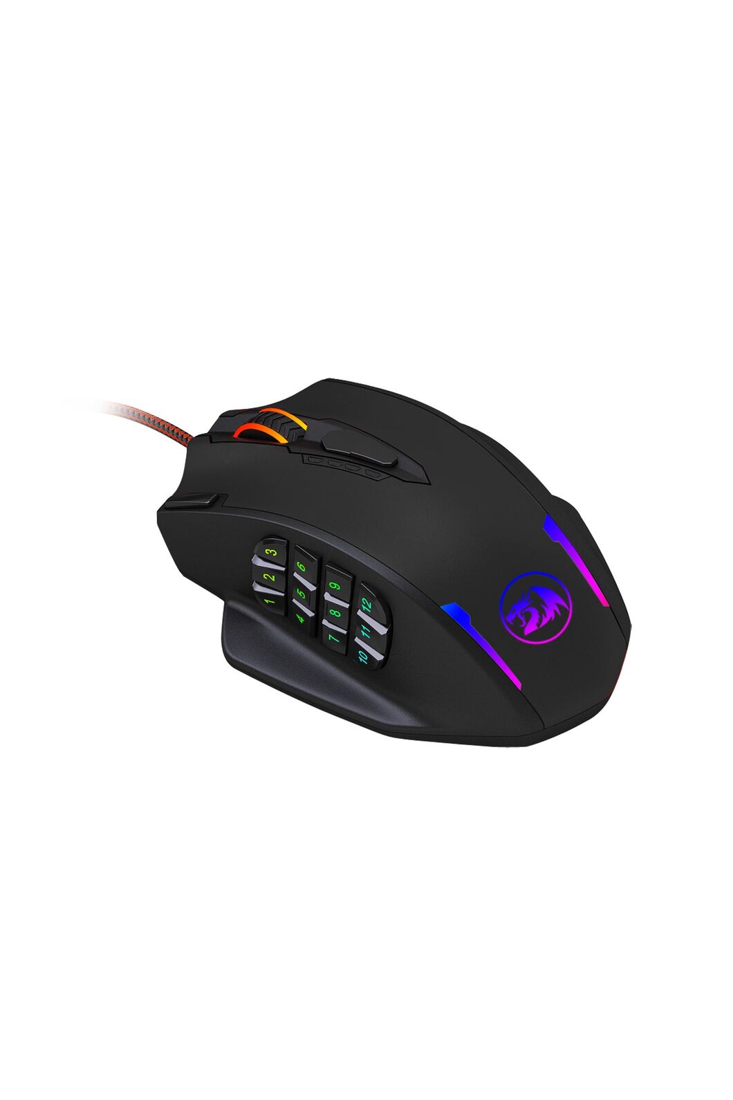 REDRAGON - M908 Impact MMO Mouse - black