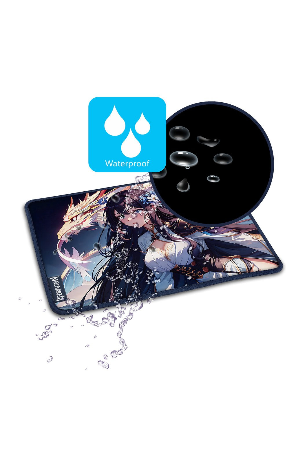 REDRAGON - P046 S Aki S, Mousepad - black