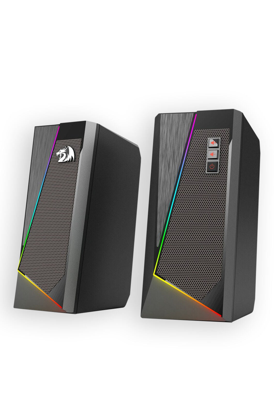 Redragon GS520 Anvil Black Vertical RGB Touch Control Desktop