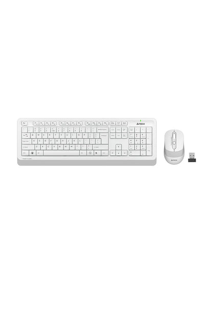 A4Tech - FG1010S Silent Wireless Combo - white
