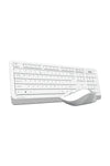 A4Tech - A4Tech FG1010S White Silent Wireless Keyboard & Mouse Combo - white