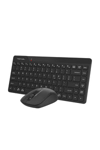 A4Tech - A4Tech FG2200 Air2 Black Compact Silent Wireless Keyboard & Mouse Combo - black