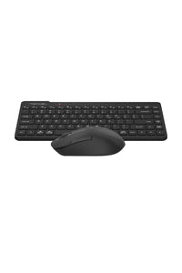 A4Tech - A4Tech FG2200 Air2 Black Compact Silent Wireless Keyboard & Mouse Combo - black