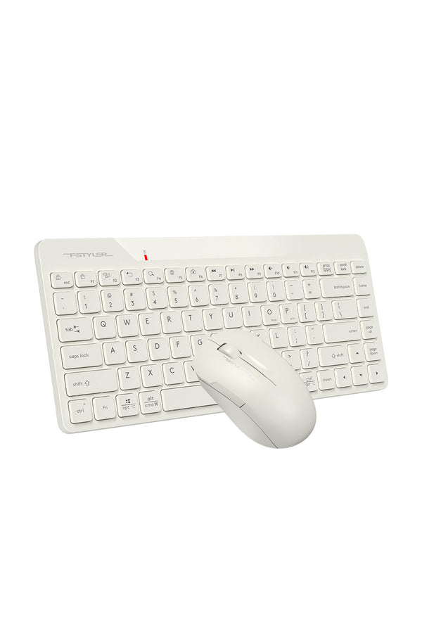 A4Tech - A4Tech FG2200 Air2 Beige Compact Silent Wireless Keyboard & Mouse Combo - beige
