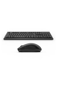 A4Tech - A4Tech 3330NS Black Full Size Wireless Silent Keyboard and Mouse Combo - black