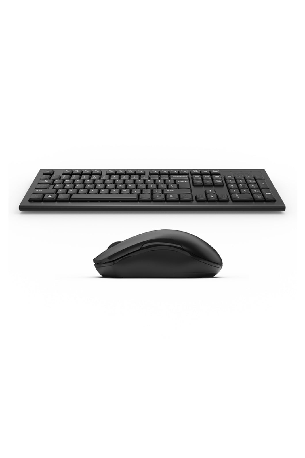 A4Tech - A4Tech 3330NS Black Full Size Wireless Silent Keyboard and Mouse Combo - black