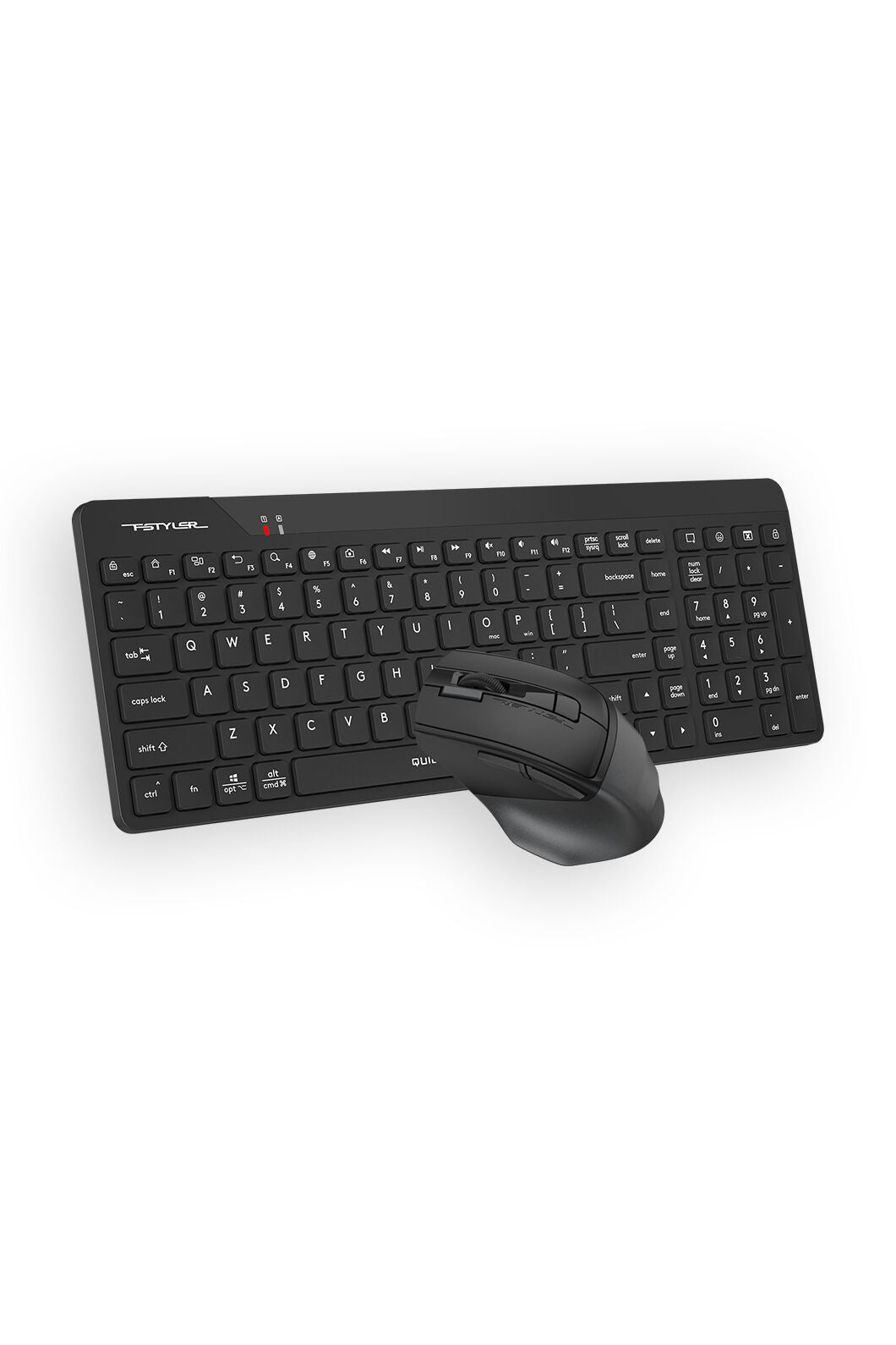 A4Tech - FG2400 Air2 QuietKey Combo-Black - black