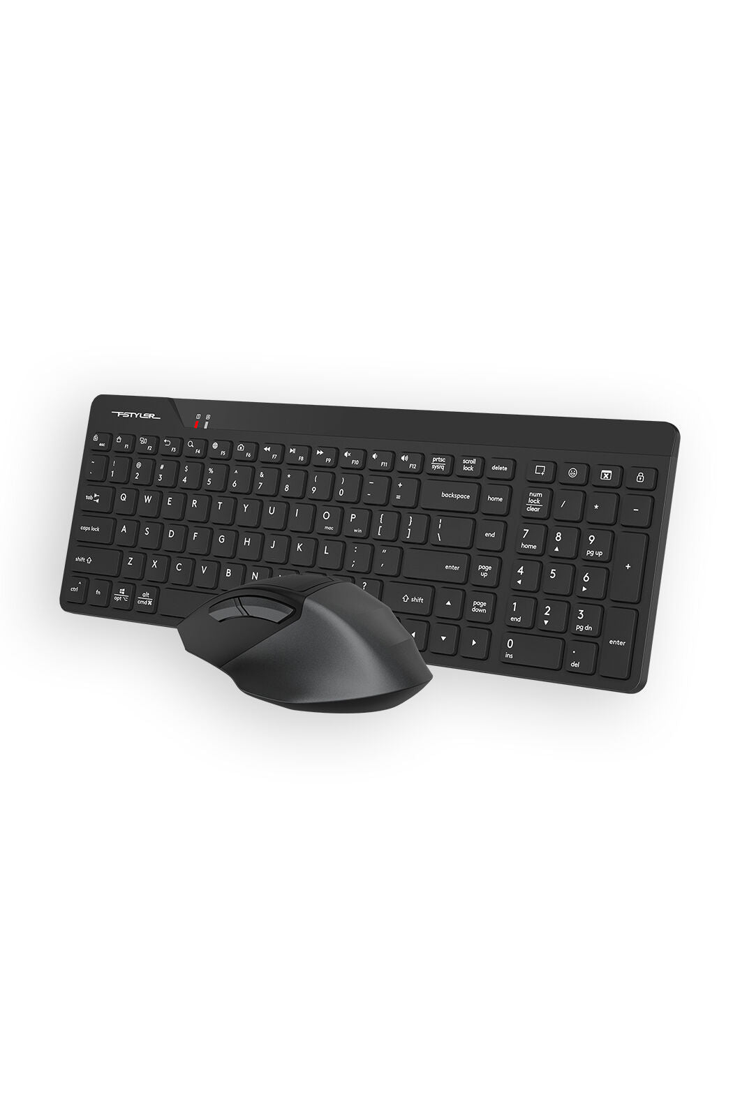 A4Tech - FG2400 Air2 QuietKey Combo-Black - black