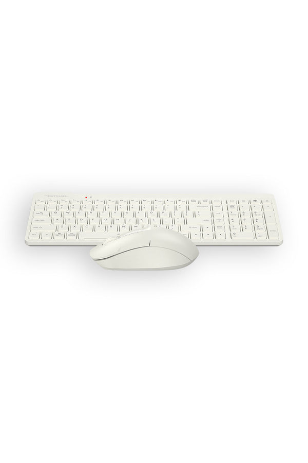 A4Tech - A4Tech FG2300 Air2 Beige QuietKey Wireless Keyboard & Air Mouse Combo - beige