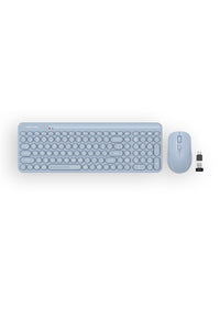 A4Tech - A4Tech FG3300 Air2 Blue QuietKey Wireless Keyboard & Air Mouse Combo - blue