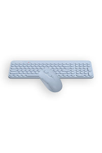 A4Tech - A4Tech FG3300 Air2 Blue QuietKey Wireless Keyboard & Air Mouse Combo - blue