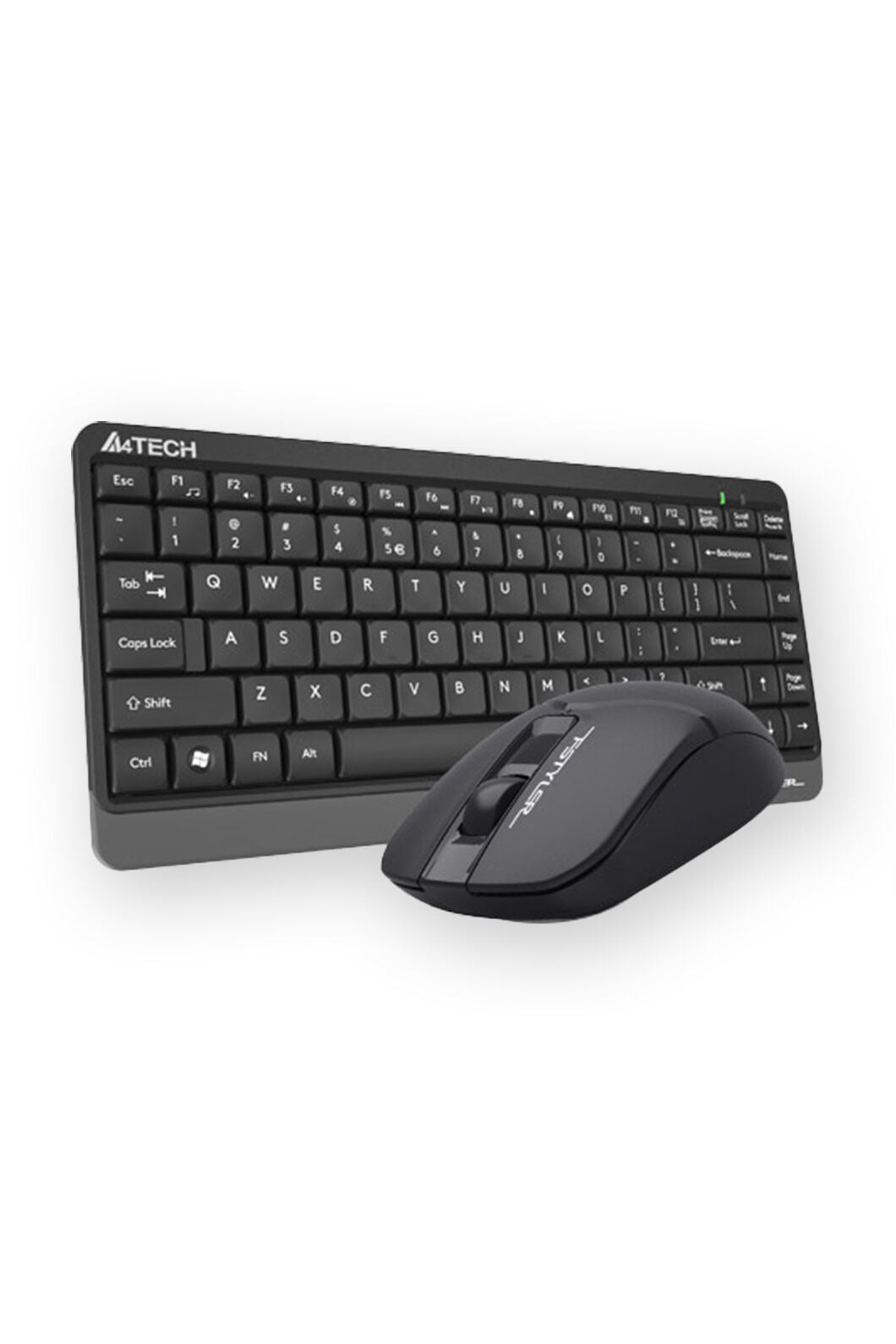 A4Tech - A4Tech FG1112S Black Compact 2.4G Wireless Keyboard & Mouse Combo - black