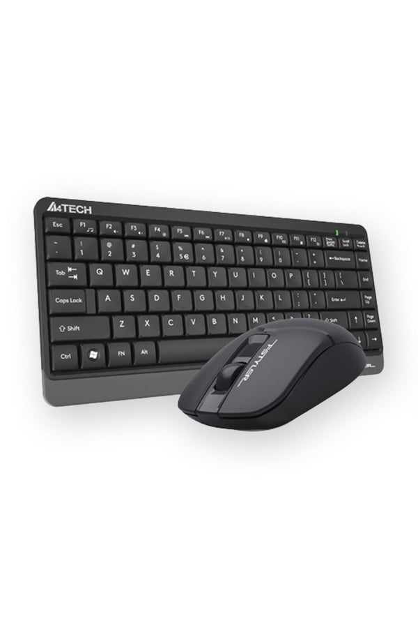 A4Tech - A4Tech FG1112S Black Compact 2.4G Wireless Keyboard & Mouse Combo - black