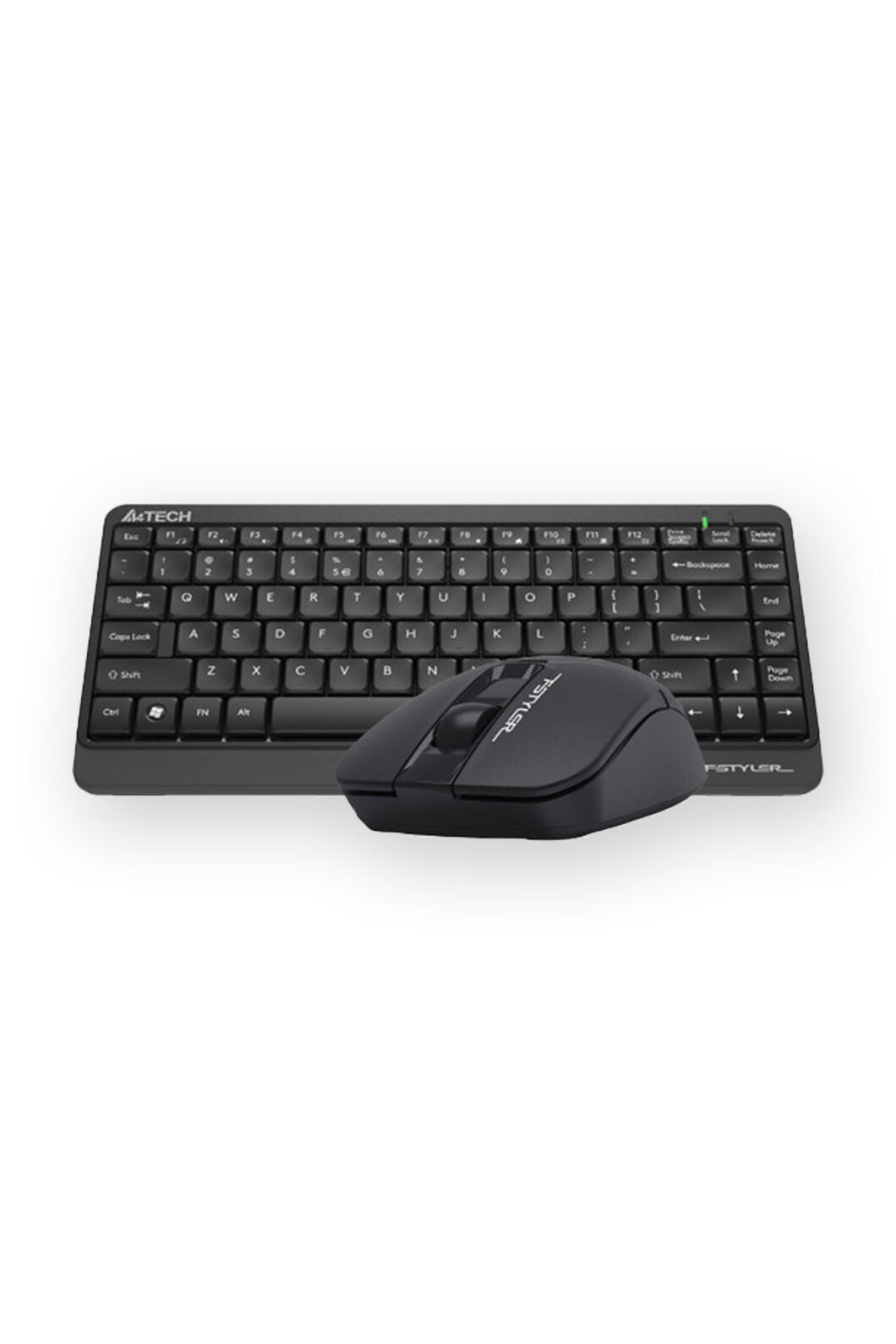 A4Tech - A4Tech FG1112S Black Compact 2.4G Wireless Keyboard & Mouse Combo - black