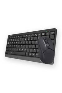 A4Tech - A4Tech FG1112S Black Compact 2.4G Wireless Keyboard & Mouse Combo - black