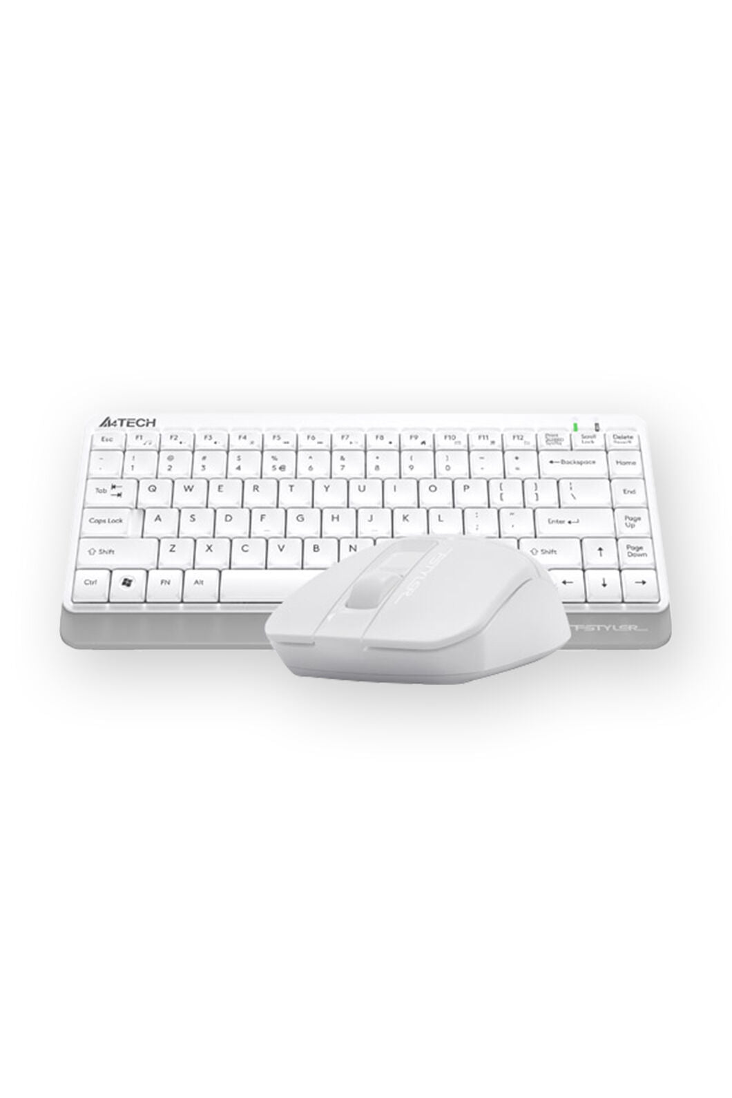 A4Tech - A4Tech FG1112S White Compact 2.4G Wireless Keyboard & Mouse Combo - white