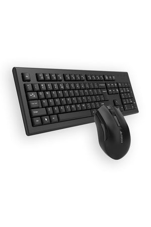 A4Tech - A4Tech 3000NS Black Energy-Saving Wireless Keyboard & Mouse - black