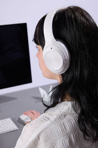 A4Tech - A4Tech BH200 White Dual-Mode Wireless Headphones - white