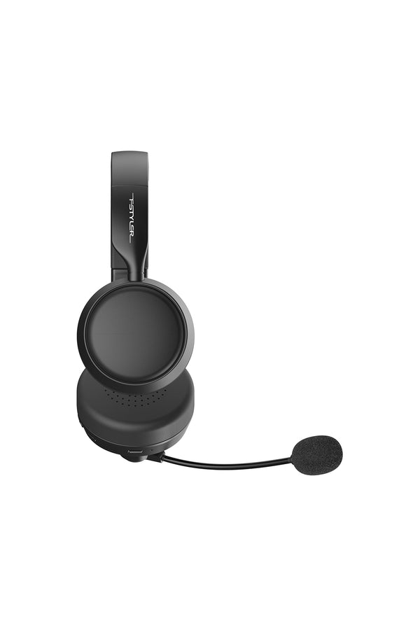 A4Tech - A4Tech BH235 Black Over-Ear Wireless Noise-Cancelling Bluetooth Headset - black