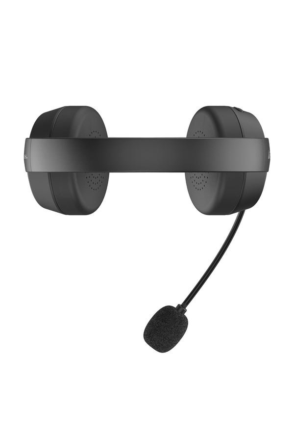 A4Tech - A4Tech BH235 Black Over-Ear Wireless Noise-Cancelling Bluetooth Headset - black