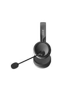 A4Tech - A4Tech BH235 Black Over-Ear Wireless Noise-Cancelling Bluetooth Headset - black