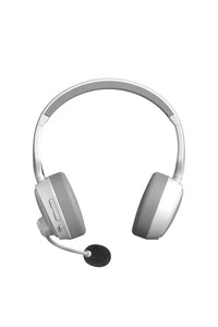 A4Tech - A4Tech BH235 White Over-Ear Wireless Noise-Cancelling Bluetooth Headset - white