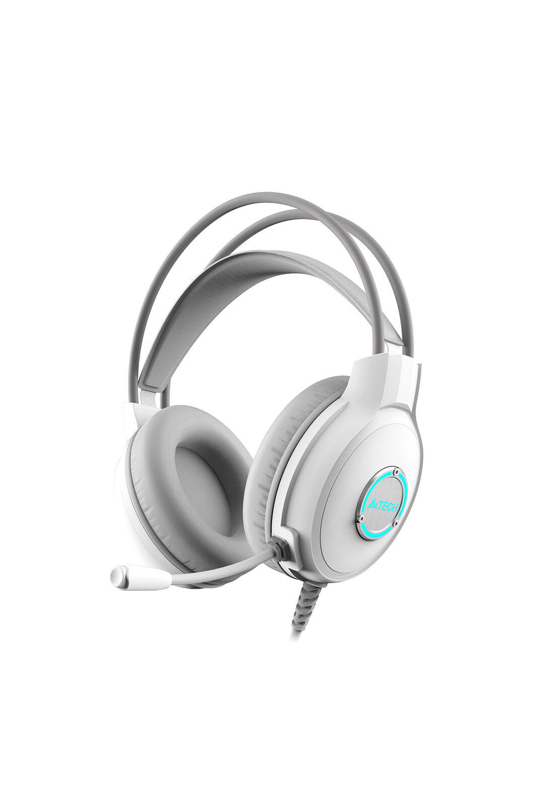 A4Tech - FH300U Neon Illum. Headset - white