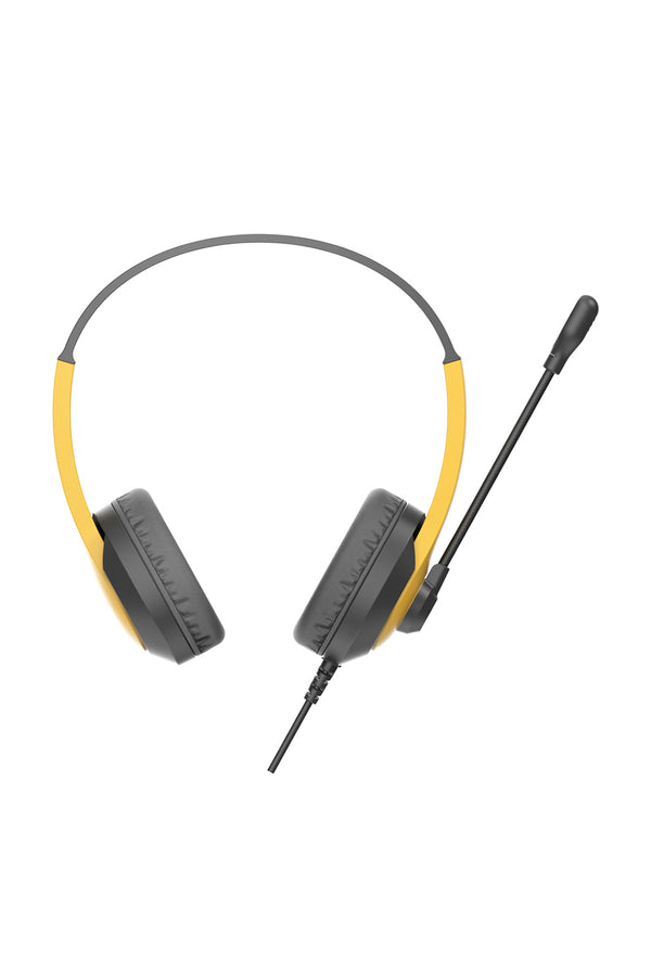 A4Tech - A4Tech FH100U Bumblebee On-Ear USB Stereo Wired Headset - bumblebee