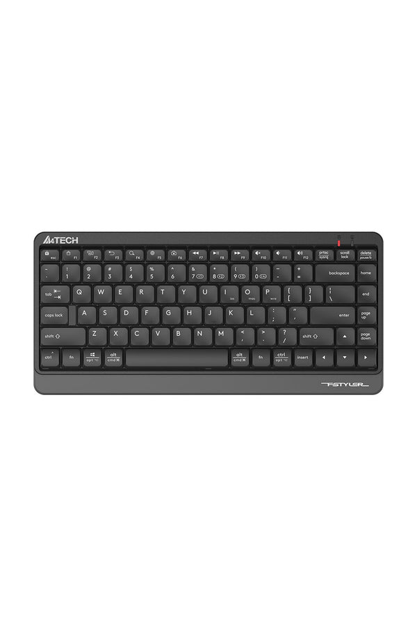 A4Tech - A4Tech FBK11 Grey Compact Dual-Mode Wireless Keyboard - grey