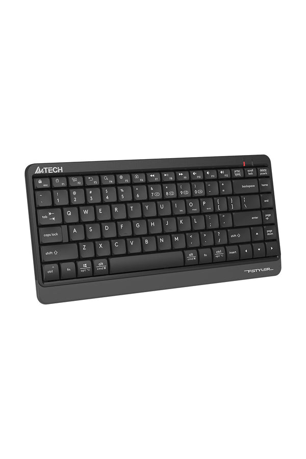 A4Tech - A4Tech FBK11 Grey Compact Dual-Mode Wireless Keyboard - grey