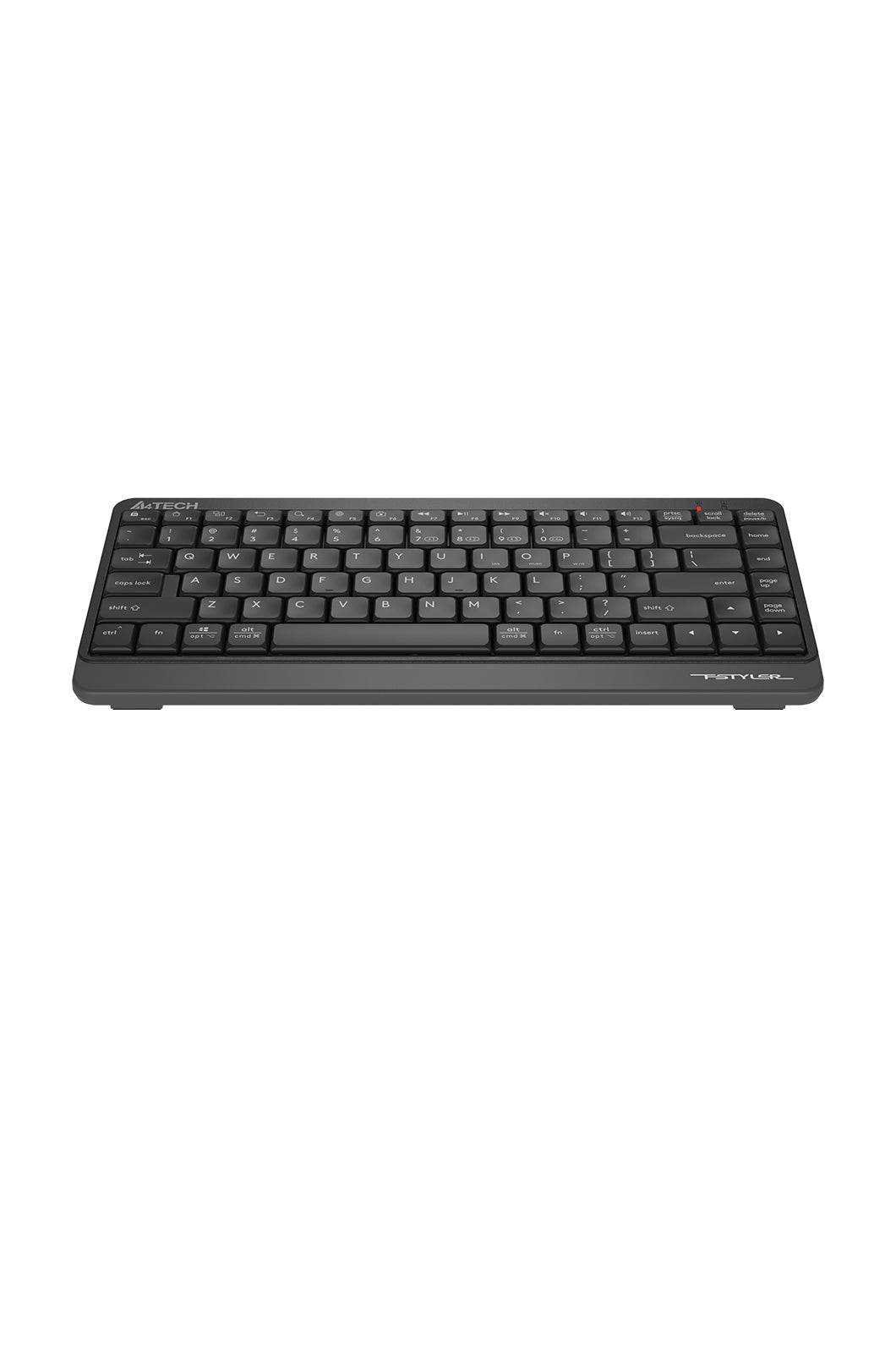 A4Tech - A4Tech FBK11 Grey Compact Dual-Mode Wireless Keyboard - grey