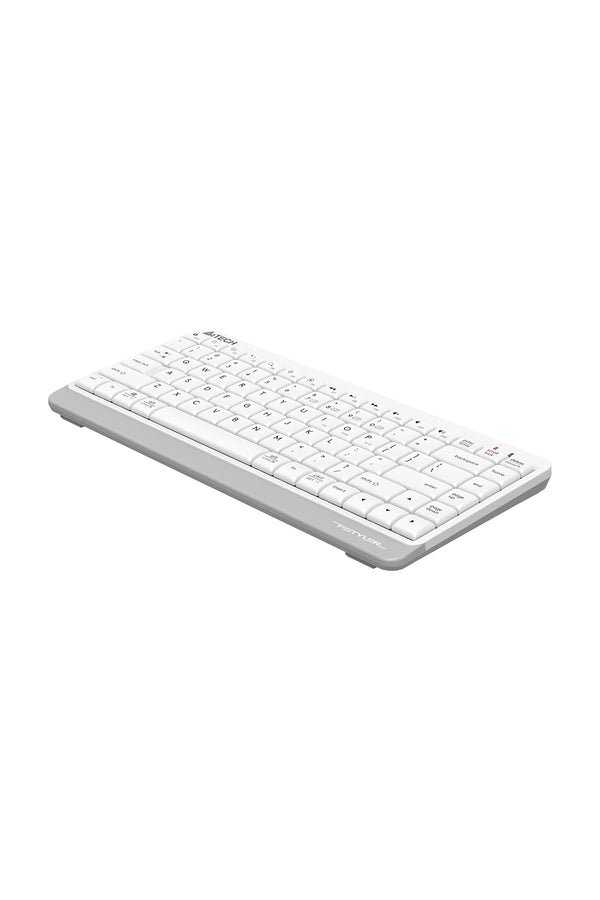 A4Tech - A4Tech FBK11 White Compact Dual-Mode Wireless Keyboard - white