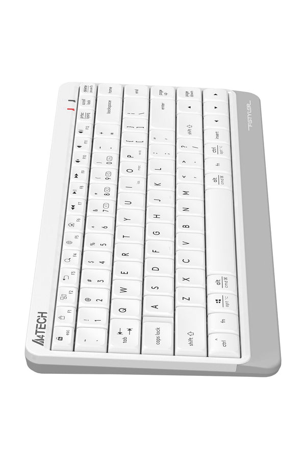 A4Tech - A4Tech FBK11 White Compact Dual-Mode Wireless Keyboard - white